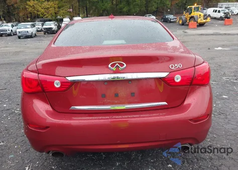 2014 Infiniti Q50 Premium z USA, uszkodzony, nr VIN JN1BV7AP1EM689080